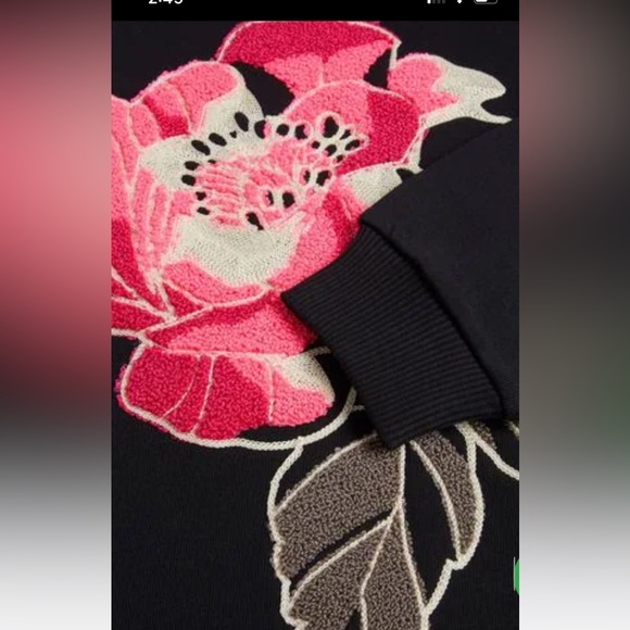 New! Ted Baker Adilinn Sweatshirt - Picture 3 of 6